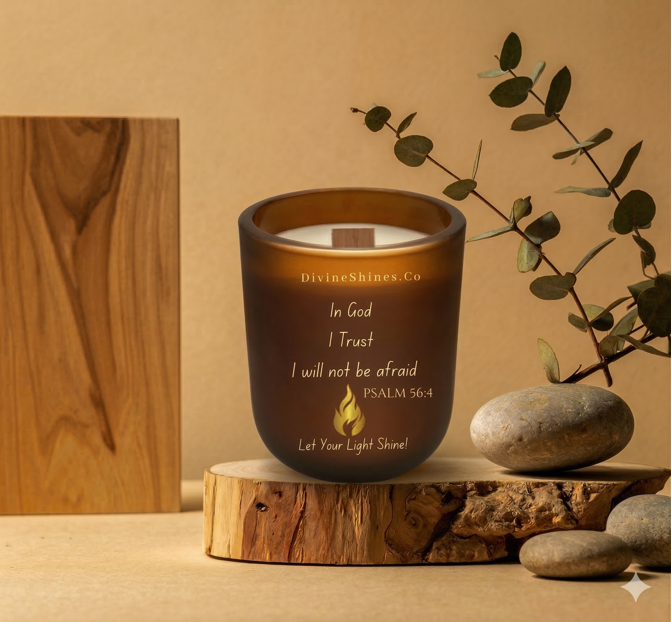 DivineShines hand-poured candle