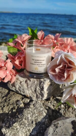 The Lord is My Shepherd Candle Rest & Guidance