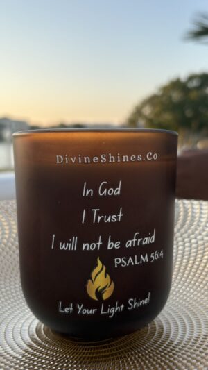Trust In God Candle